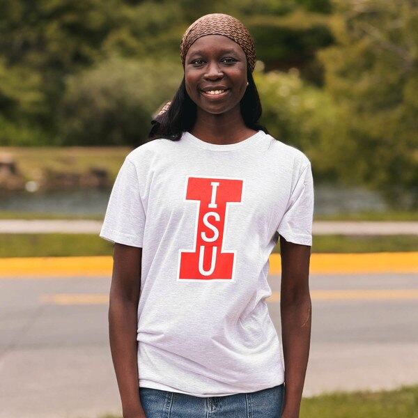CI Sport ISU Ash Tri-blend Short Sleeve T-Shirt